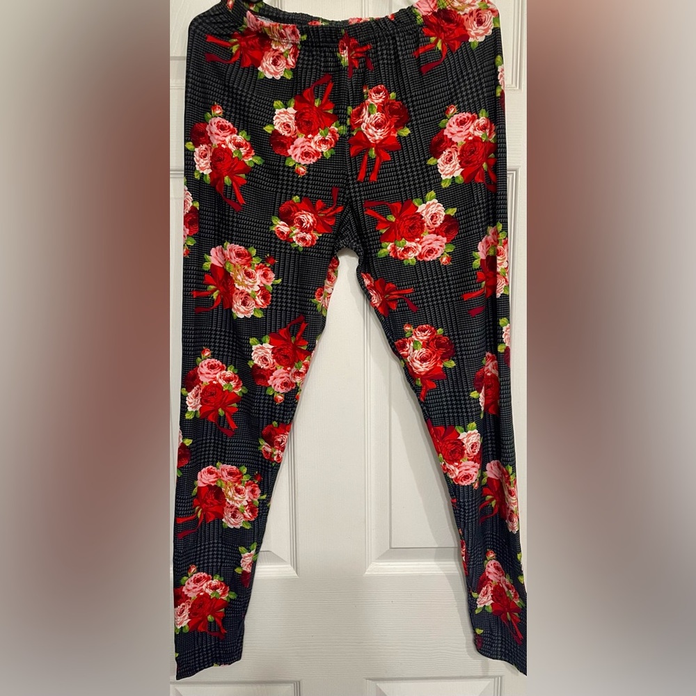Floral Print Leggings